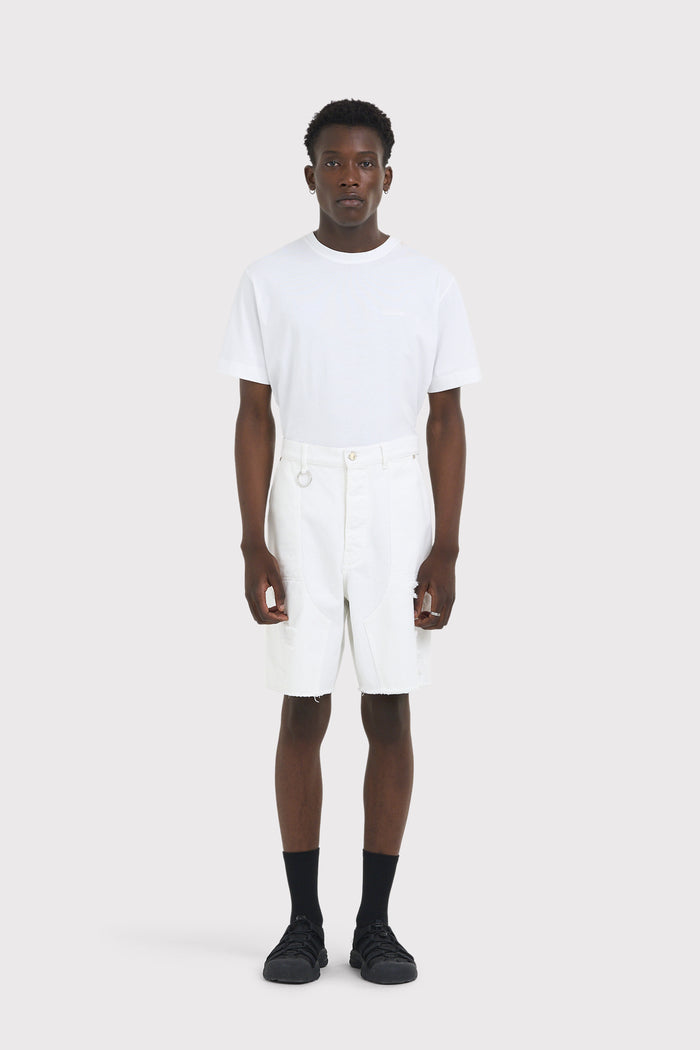 ÉTUDES FRICHE SHORTS DENIM WHITE SHORTS 3