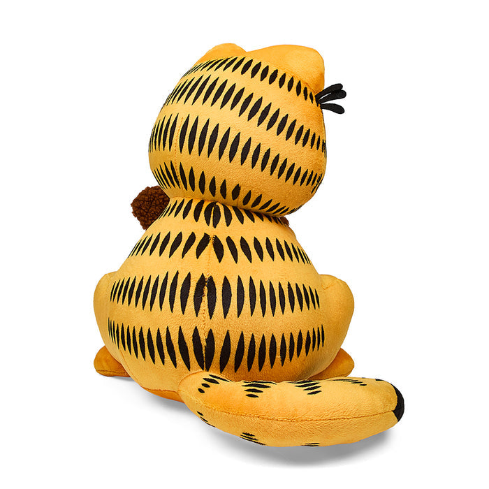 Medium 13-inch Garfield and Pooky plush toys by Kidrobot featuring soft fabric and detailed character designs.