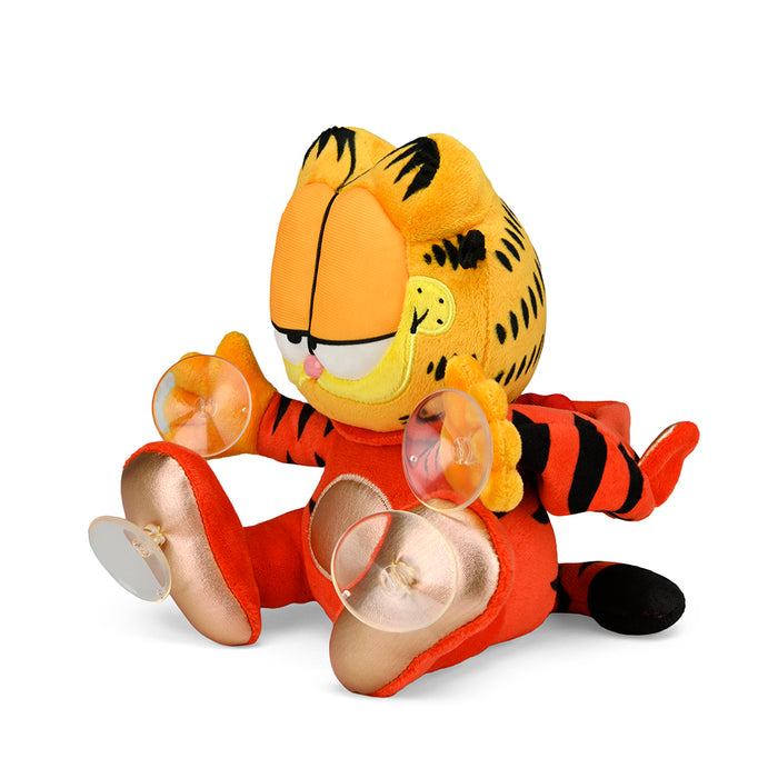 Garfield Year of the Tiger 8-inch plush window cling in red, featuring Garfield's illustration for the Year of the Tiger.