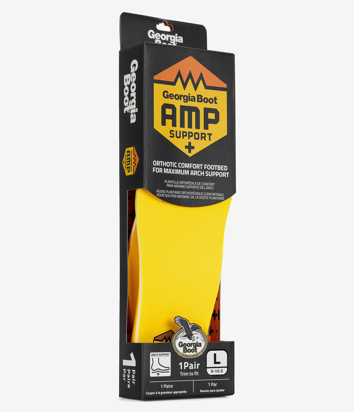 Georgia Boot AMP Support Plus Insole - Yellow