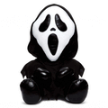 Ghost Face 16-inch Shake Action Plush by Kidrobot showing the spooky Ghost Face character with shaking action and soft plush texture.