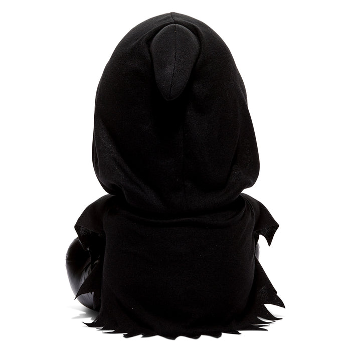 Ghost Face 16-inch Shake Action Plush by Kidrobot, soft plush toy featuring ghost face character with shake action design.