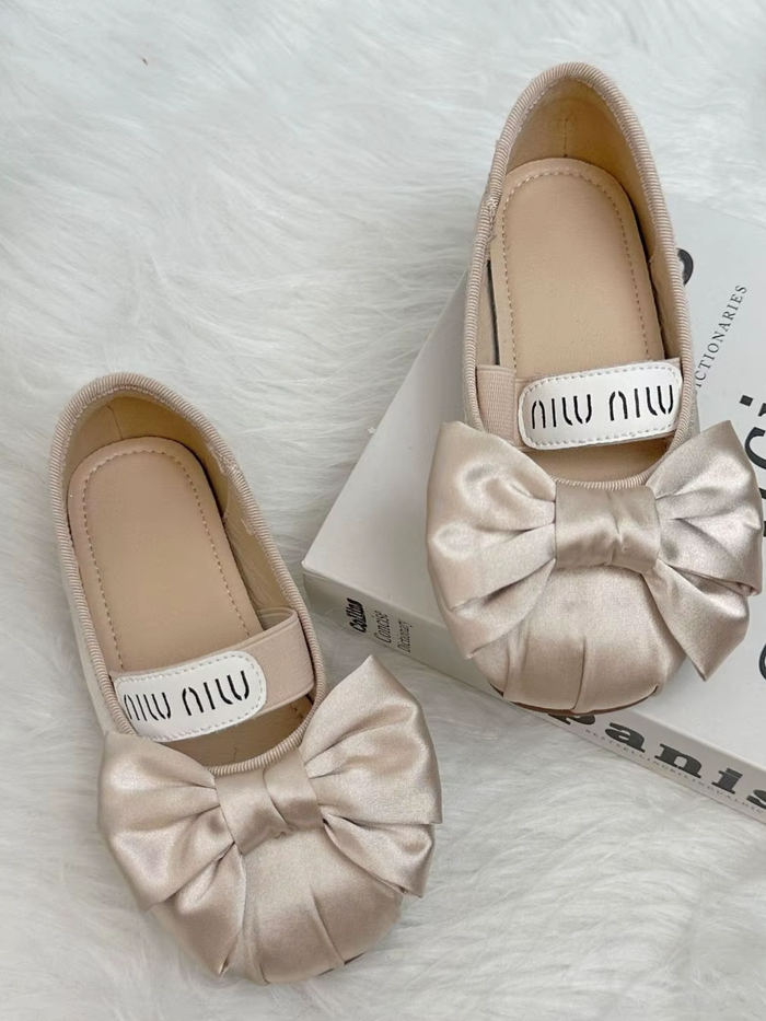 Girls Adorable and Elegant Bow-Tie Ballet Flats By Liv and Mia Mia Belle Girls