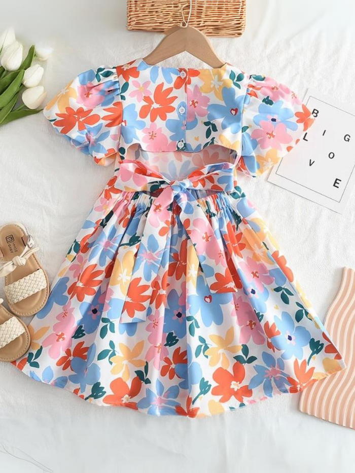 Girls Blossom Parade Dress: A Vibrant Celebration of Style Mia Belle Girls