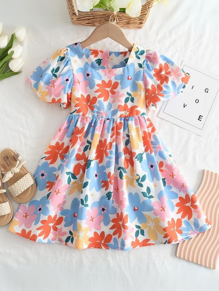 Girls Blossom Parade Dress: A Vibrant Celebration of Style Mia Belle Girls