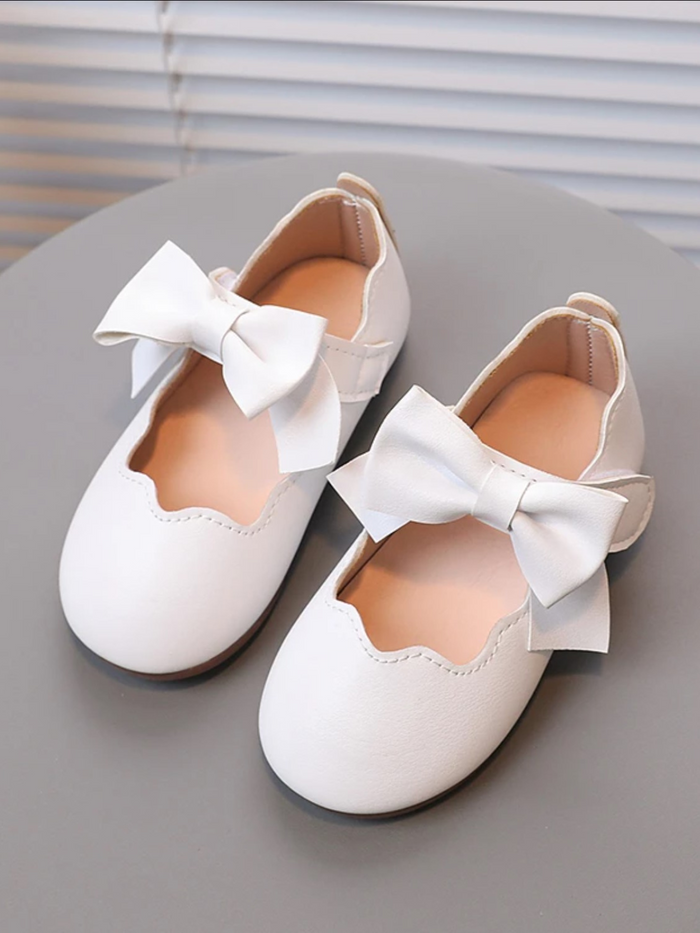 Girls Classic Bow Design Shoes By Liv and Mia Mia Belle Girls