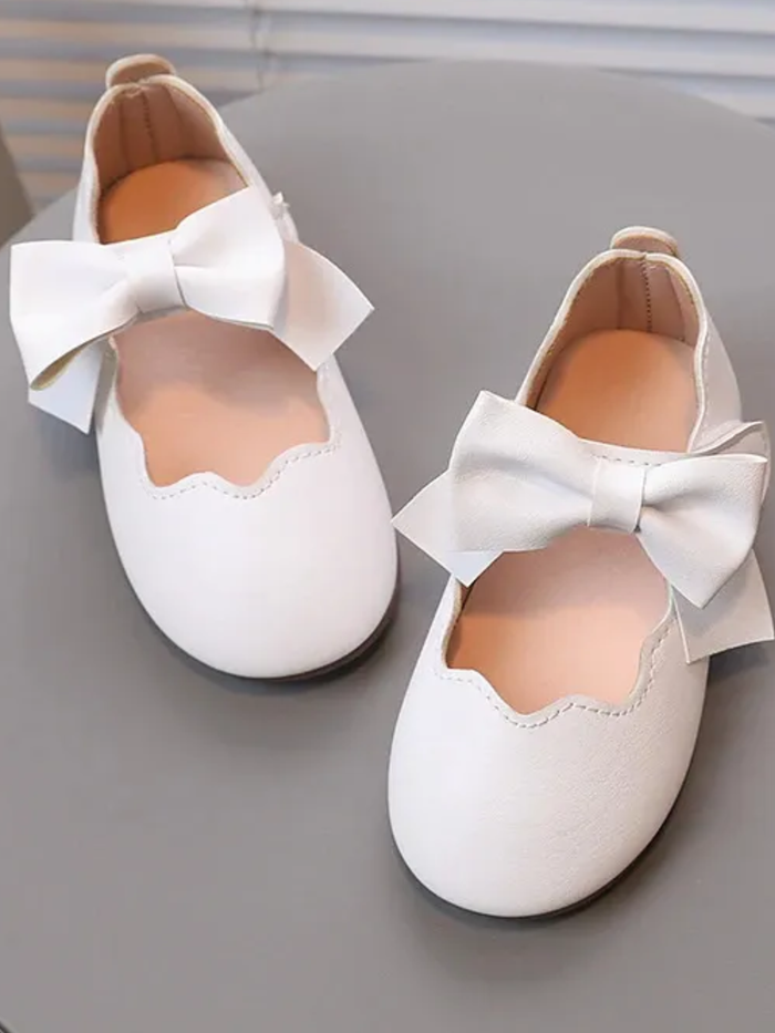 Girls Classic Bow Design Shoes By Liv and Mia Mia Belle Girls