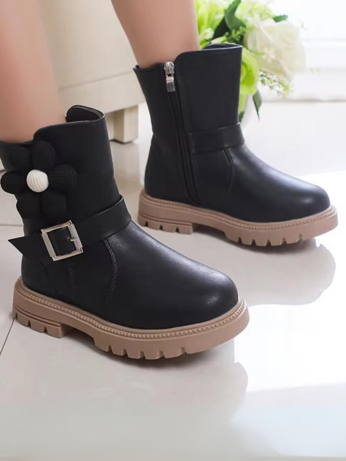 Girls Elegant Boots with Flowers By Liv and Mia Mia Belle Girls