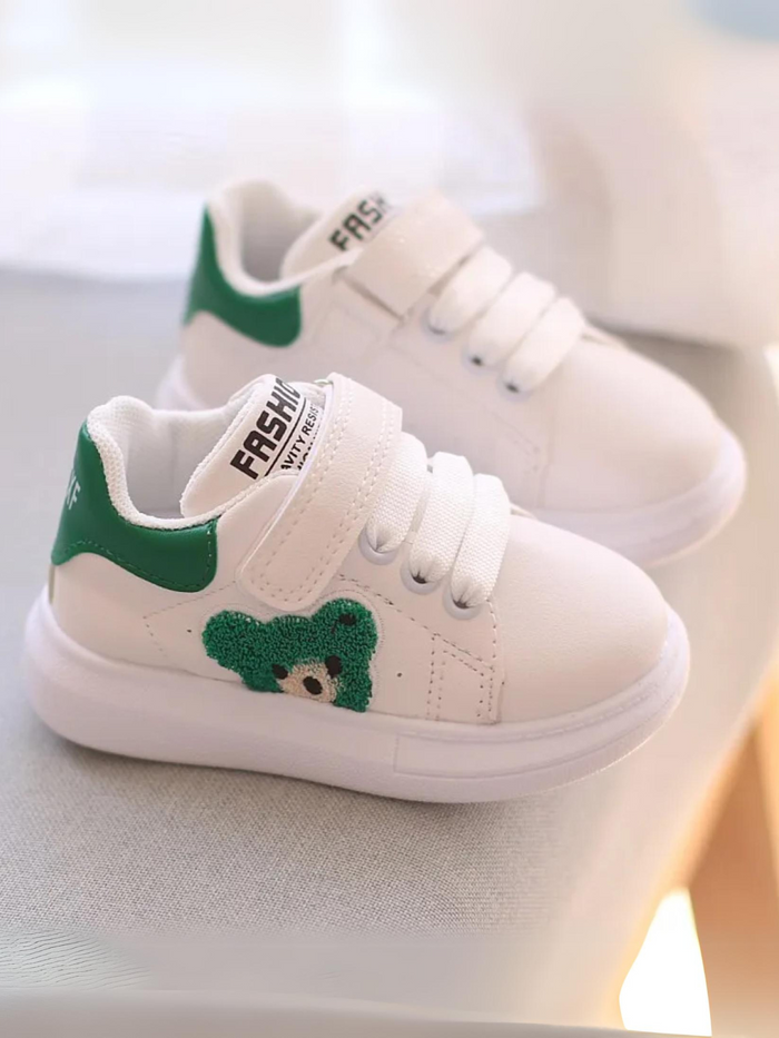 Girls Fashion Teddy Bear Sneakers By Liv and Mia Mia Belle Girls