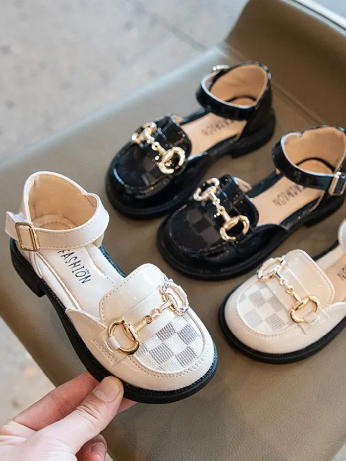 Girls Stylish Buckle Dress Shoes by Liv and Mia Mia Belle Girls