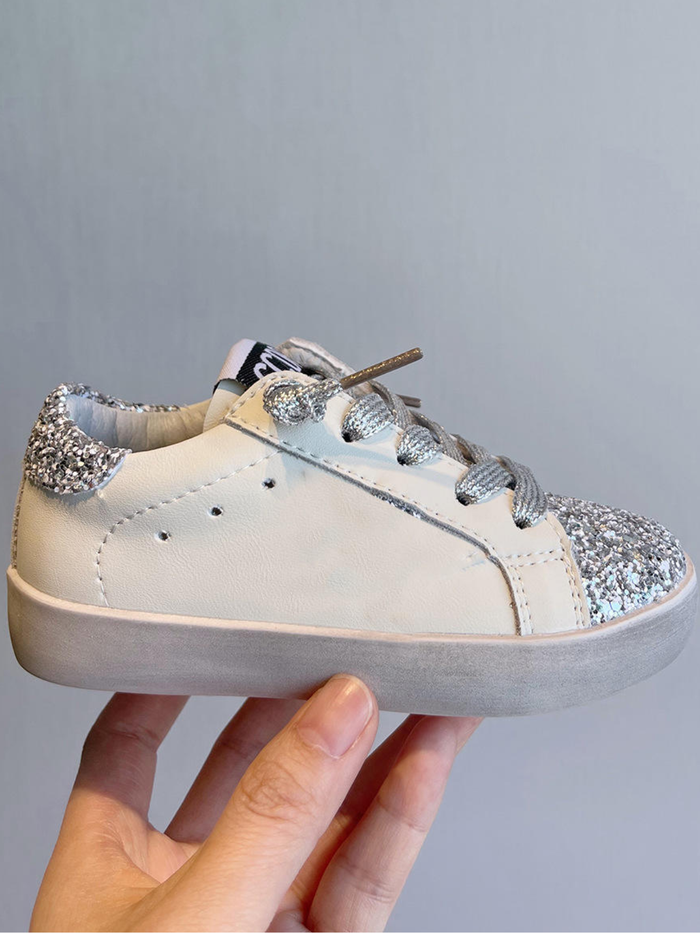 Glitter Gal Casual Sneakers by Liv and Mia Mia Belle Girls