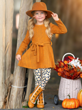 Golden Daisy Girls Top and Legging Set Mia Belle Girls