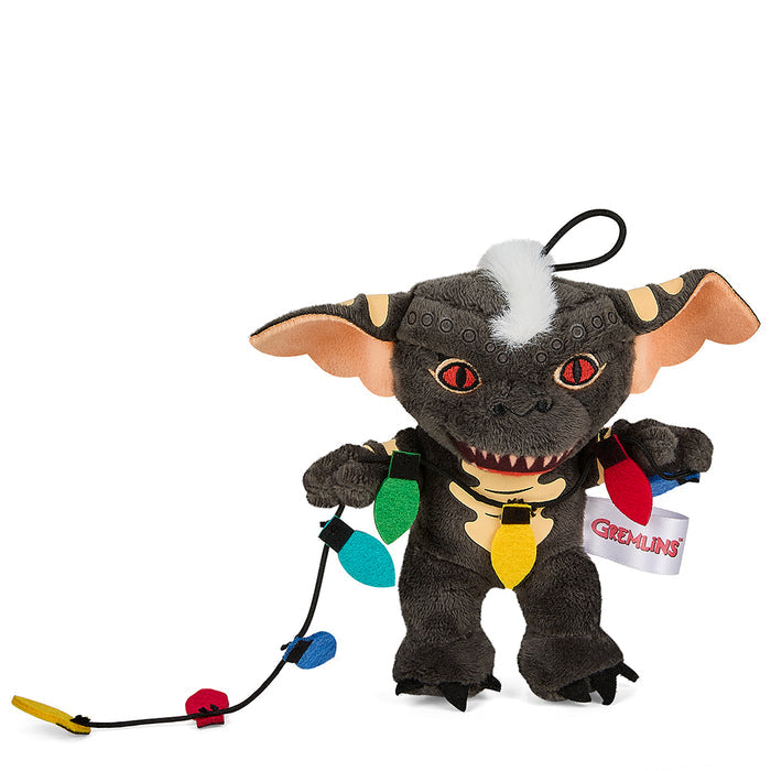 Set of five Gremlins 3-inch plush holiday ornaments by Kidrobot featuring colorful, soft plush figures for festive decoration.