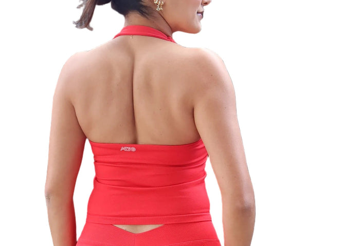 Halter Tank Ruby Rush