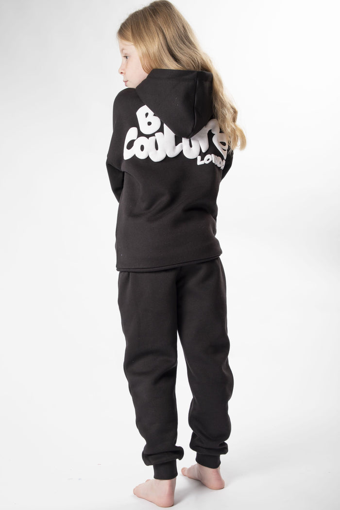 Harrington Girls Tracksuit - Black