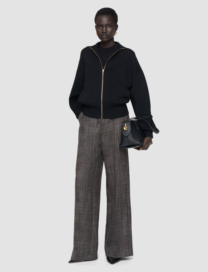 Hawley Textured Tailoring Wool Trousers