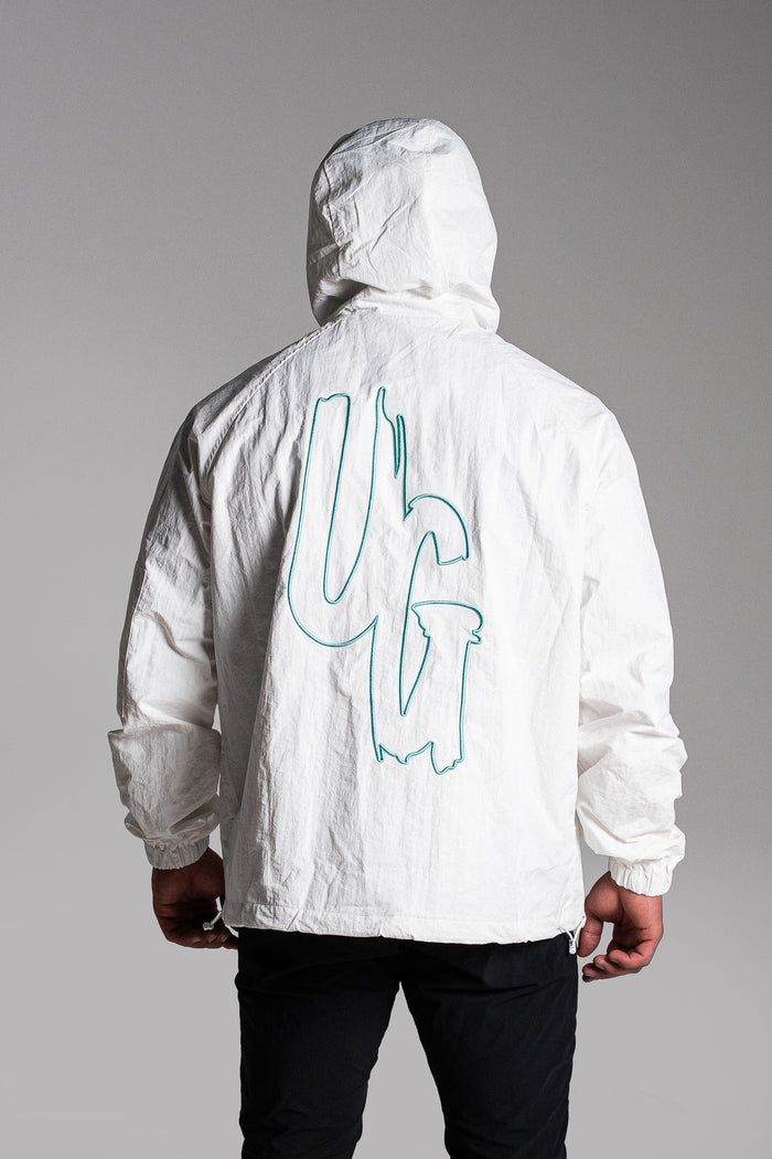 HEAVYWEIGHT WINDBREAKER X WHITE/TIFFANY