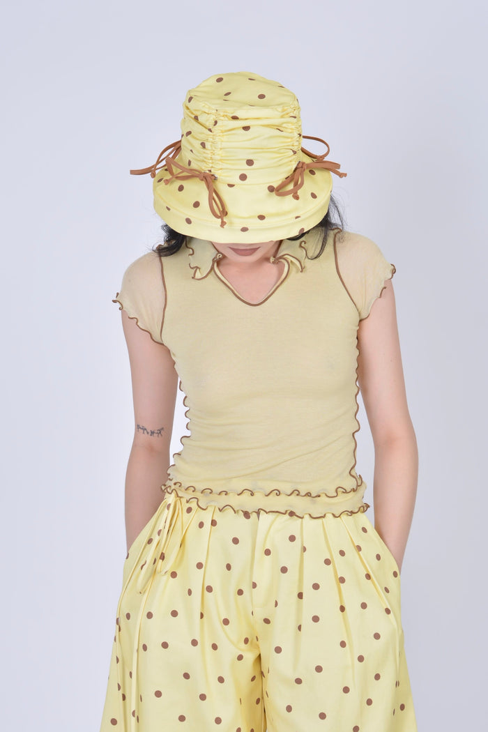 Heirloom Hats Accessories Heirloom Hats Thyme Bucket Hat in Banana Split