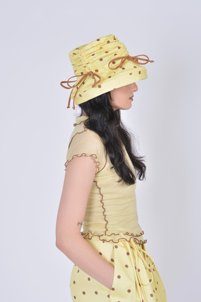 Heirloom Hats Accessories Heirloom Hats Thyme Bucket Hat in Banana Split