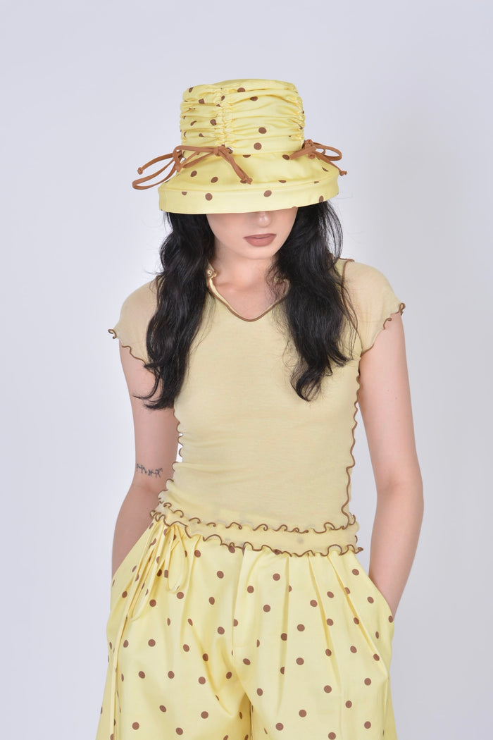 Heirloom Hats Accessories Heirloom Hats Thyme Bucket Hat in Banana Split