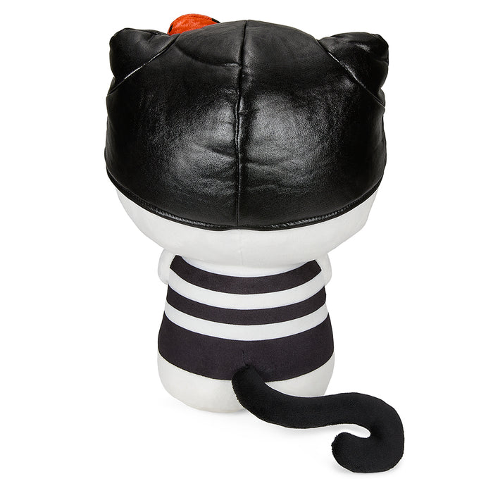 Hello Kitty® 13-inch Halloween plush in a Bandit costume, soft Sanrio plush toy with cute Halloween-themed details.