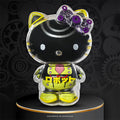 Hello Kitty® 8-inch plush robot figure with a clear shell by Sanrio, exclusive Kidrobot.com collectible toy.
