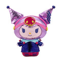 Sanrio Hello Kitty and Kuromi 13-inch plush from Kidrobot, featuring colorful arcade gamer design and soft plush material.
