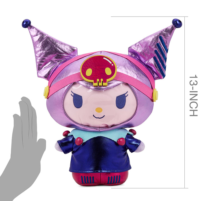 Sanrio Hello Kitty and Friends Arcade Gamer Kuromi 13-inch plush toy by Kidrobot featuring colorful character design