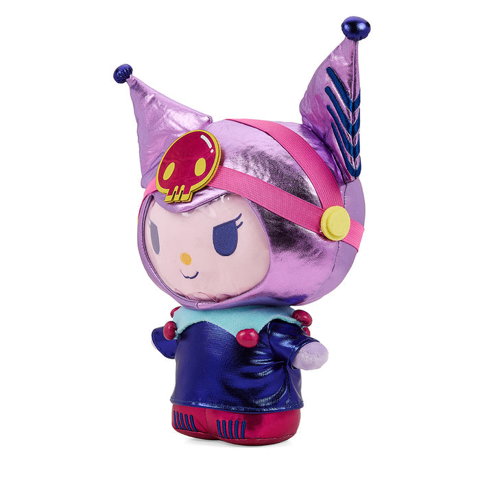 Sanrio Hello Kitty and Friends Arcade Gamer Kuromi 13-inch plush by Kidrobot, soft and cuddly character toy.