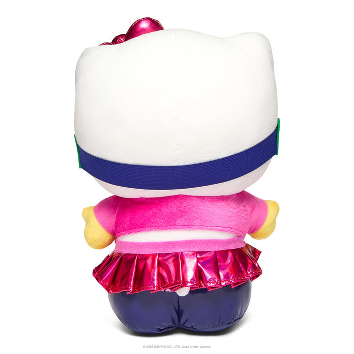 Sanrio Hello Kitty and Friends Arcade Girl 13-inch plush toy by Kidrobot featuring colorful character design and soft fabric.