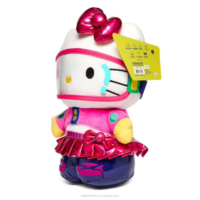Hello Kitty and Friends Arcade Girl 13-inch plush by Kidrobot featuring soft fabric and colorful character design.