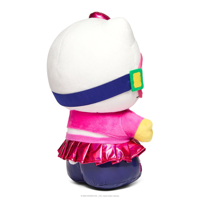 Hello Kitty and Friends Arcade Girl 13-inch plush toy by Sanrio featuring colorful character design and soft fabric.