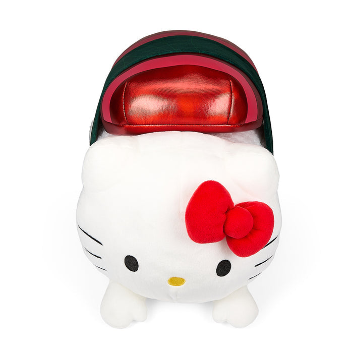 Hello Kitty® and Friends Hello Kitty 10-inch plush toy resembling nigiri sushi, soft and cuddly Sanrio character.