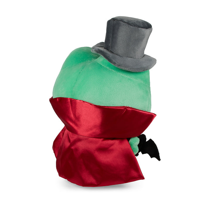 Sanrio Hello Kitty and Keroppi Dracula 13-inch plush toy featuring Halloween-themed design and soft plush material.