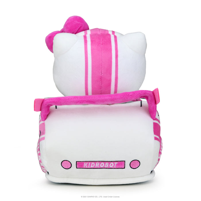 Sanrio Hello Kitty 13-inch plush featuring Tokyo Speed Racer design, soft and cuddly toy from the Hello Kitty and Friends collection.