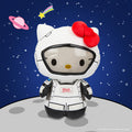 Hello Kitty astronaut plush by Kidrobot, Sanrio, 13-inch soft toy featuring Hello Kitty in a space suit with helmet.
