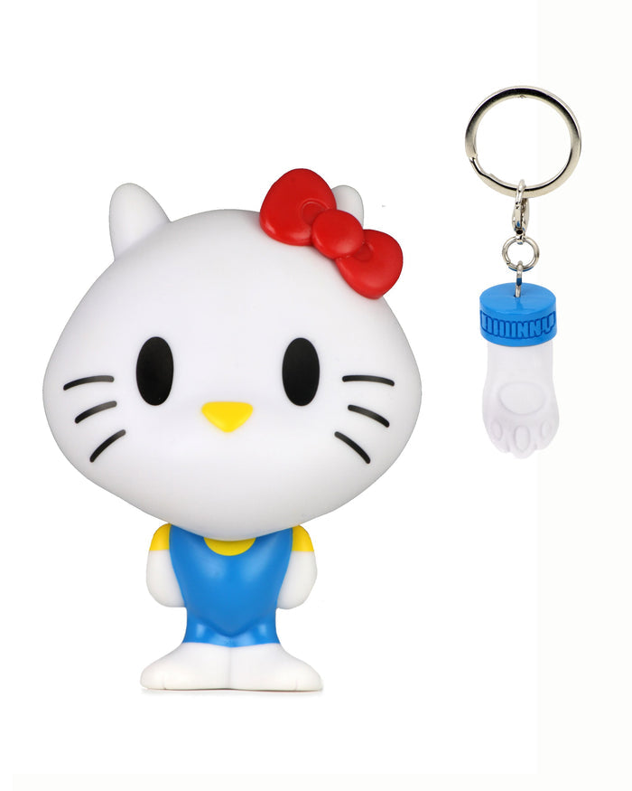 Sanrio Hello Kitty BHUNNY 4-inch vinyl figure, cute character with pink bow and detailed design, collectible toy for fans.