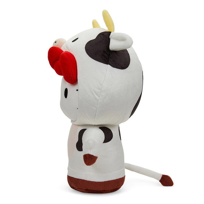 Sanrio Hello Kitty Chinese Zodiac Year of the Ox 13-inch plush toy by Kidrobot featuring a soft, detailed ox character.