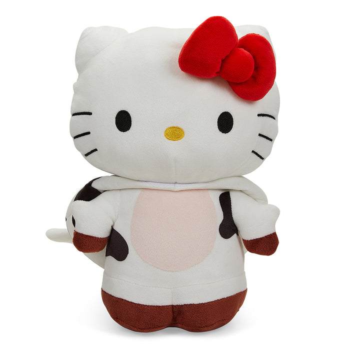 Sanrio Hello Kitty Year of the Ox plush, 13-inch soft stuffed toy representing the Chinese Zodiac Ox by Kidrobot.