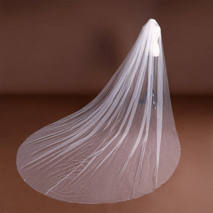 Long Length Wedding Head Veil - Rosymae