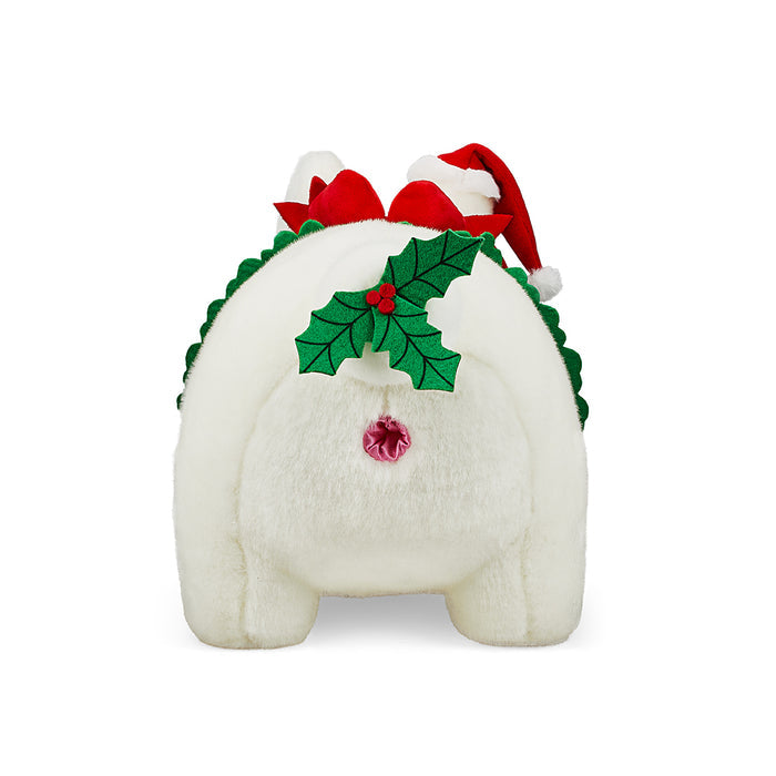 14-inch Labbit plush holiday wreath featuring a festive Fa La La Labbit character from Kidrobot and Frank Kozik.