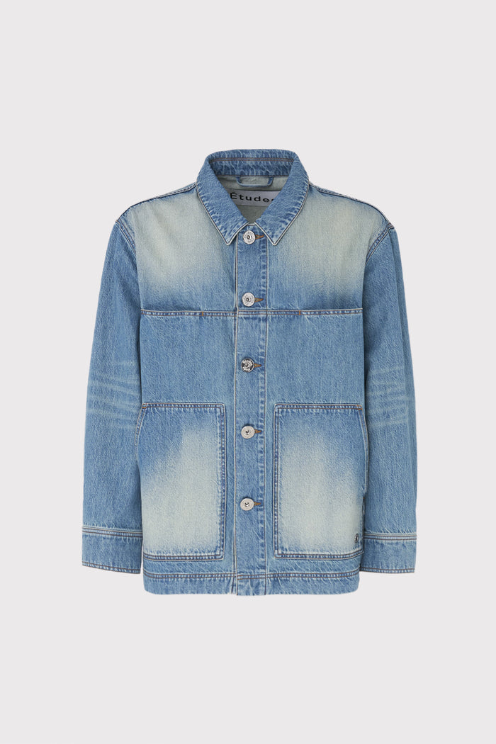 Études HOPPER DENIM STONE BLUE jacket 1