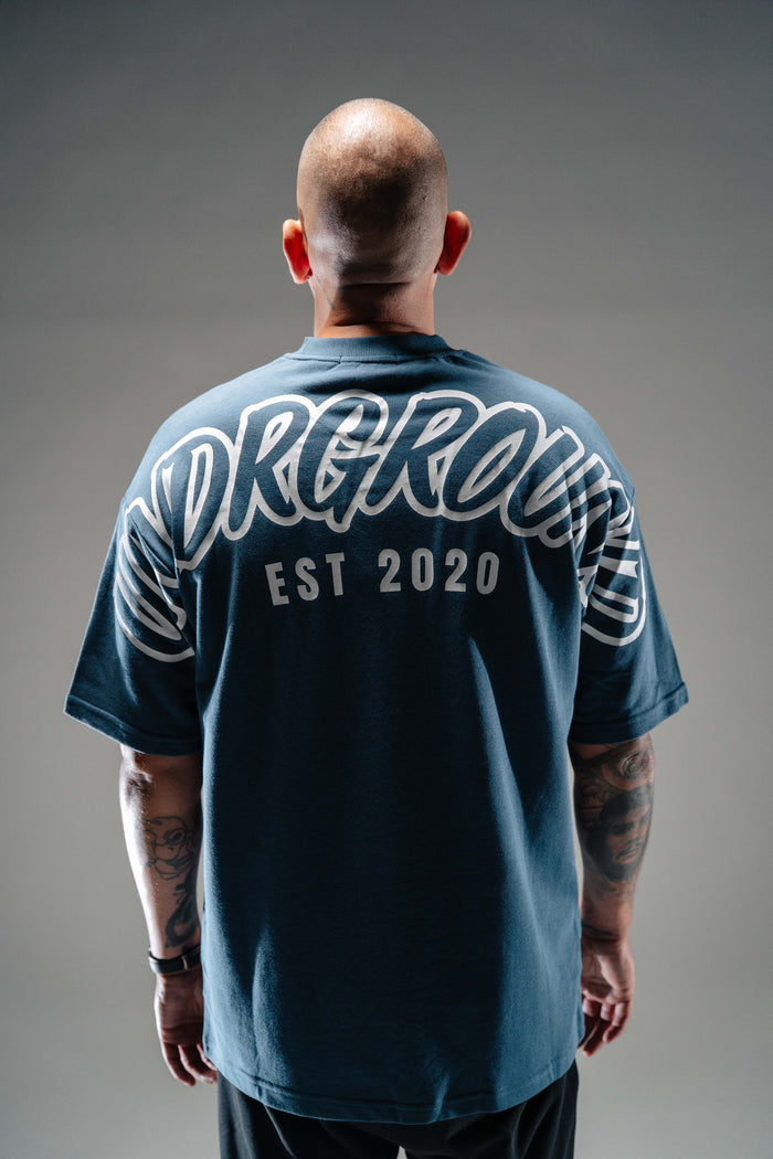 Hype Tee (Static Blue)