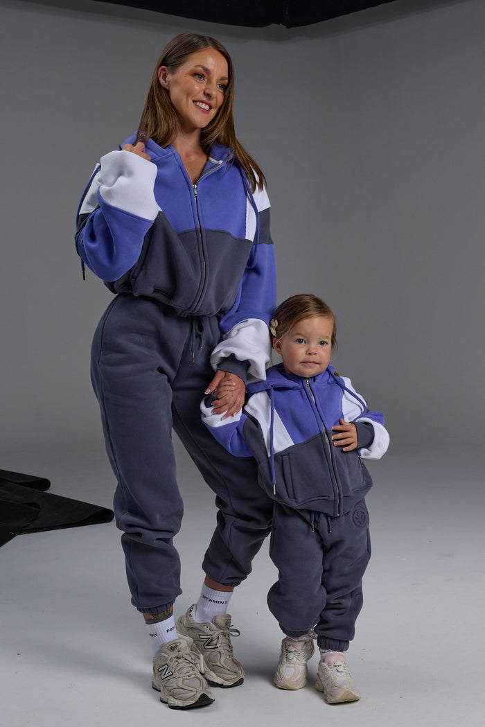 Icon Fleece Joggers - Violet Storm