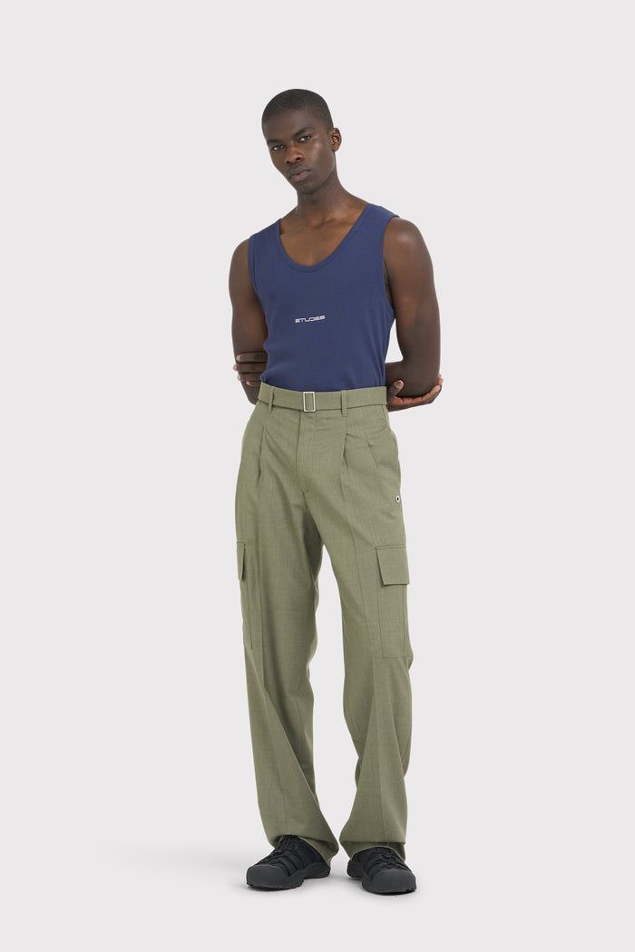 ÉTUDES IMPULSE SUITING LIGHT GREEN TROUSERS 6
