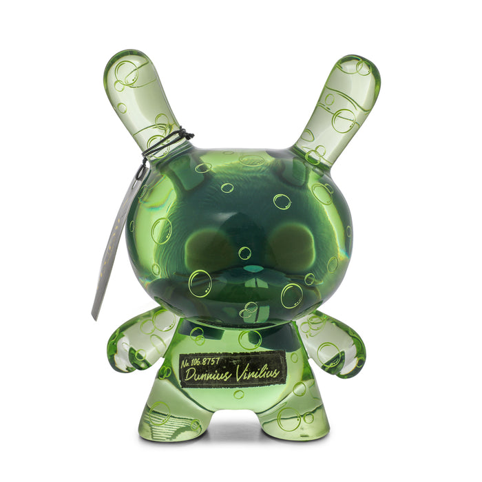 Glow-in-the-dark Infected Specimen Dunny 8-inch resin art figure by Dunny, featuring detailed, limited edition collectible design.