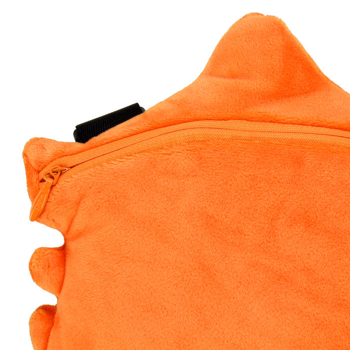 Soft IT Pennywise plush from the Phunny Pack, featuring detailed clown face and vibrant orange, yellow, and white colors.