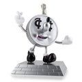 Jeremyville Lucky Money Coin vinyl art toy bank featuring a colorful, stylized design with a coin slot on top and a playful character figure.
