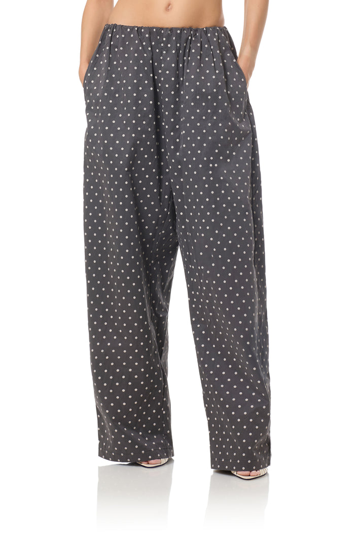 Jinnie Pant - Noir Micro Dot