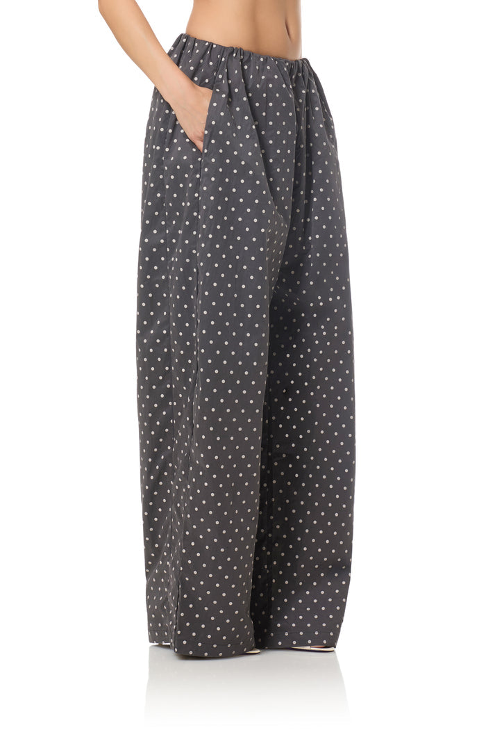 Jinnie Pant - Noir Micro Dot